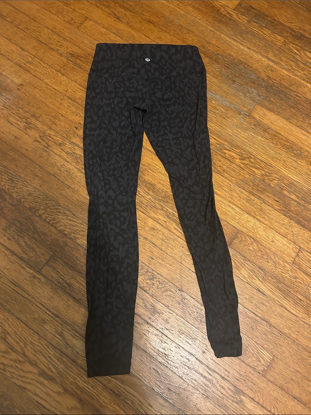 lululemon athletica Black Leopard-Print High-Rise Jeggings - Picture 6 of 6